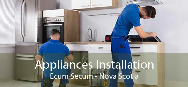 Appliances Installation Ecum Secum - Nova Scotia