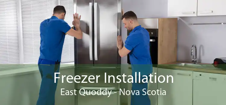 Freezer Installation East Quoddy - Nova Scotia