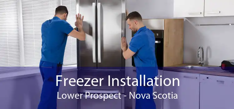 Freezer Installation Lower Prospect - Nova Scotia