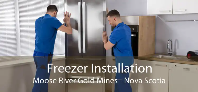 Freezer Installation Moose River Gold Mines - Nova Scotia