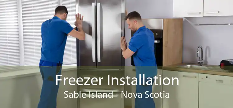 Freezer Installation Sable Island - Nova Scotia