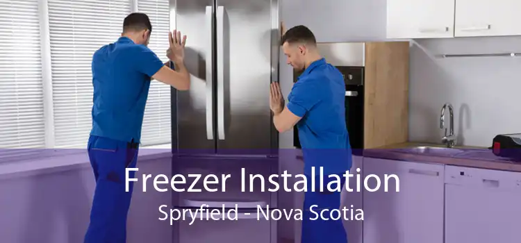 Freezer Installation Spryfield - Nova Scotia