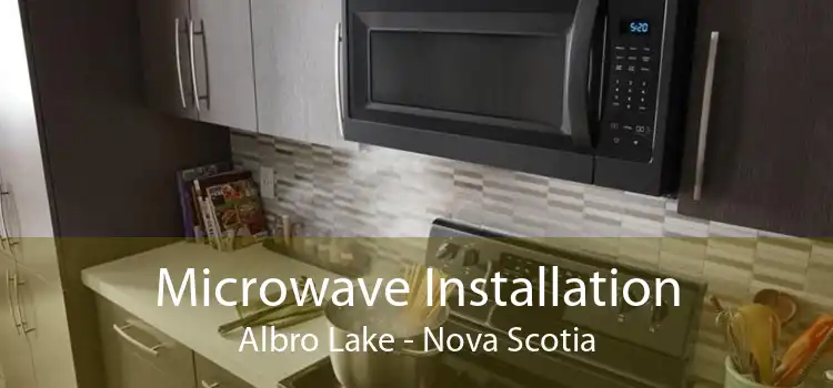 Microwave Installation Albro Lake - Nova Scotia