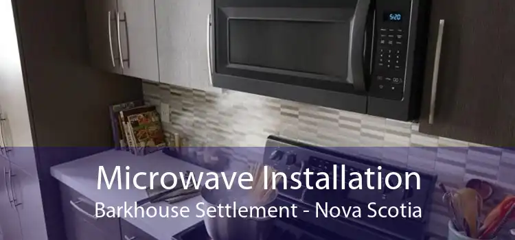 Microwave Installation Barkhouse Settlement - Nova Scotia