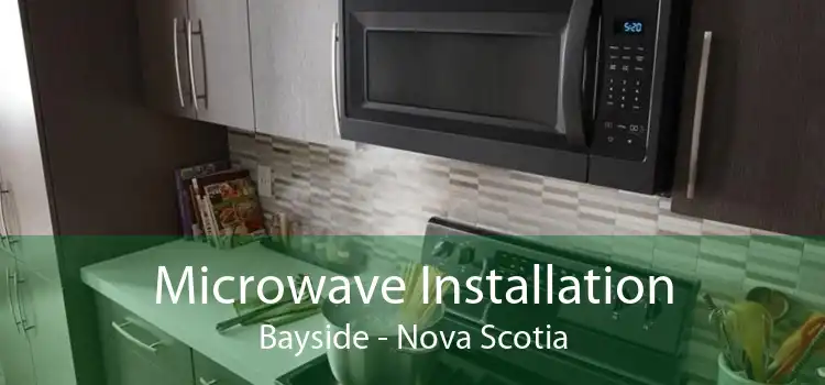 Microwave Installation Bayside - Nova Scotia