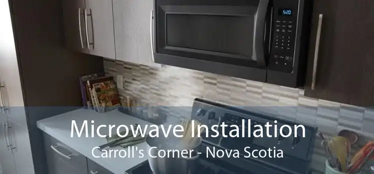 Microwave Installation Carroll's Corner - Nova Scotia