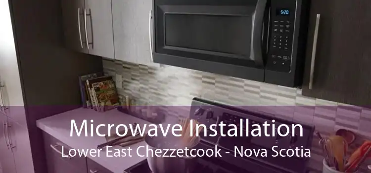 Microwave Installation Lower East Chezzetcook - Nova Scotia