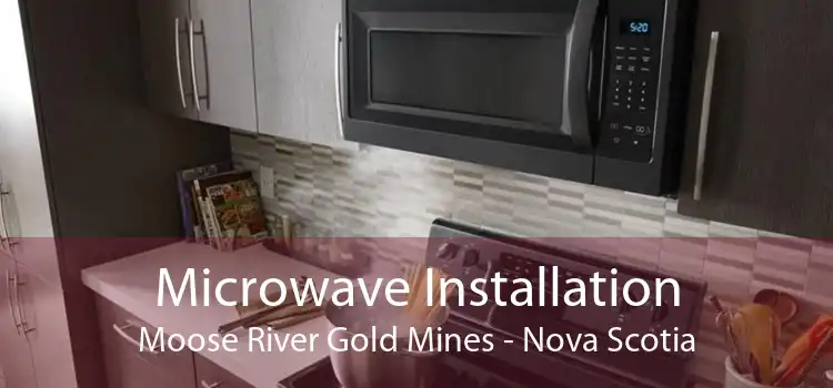 Microwave Installation Moose River Gold Mines - Nova Scotia
