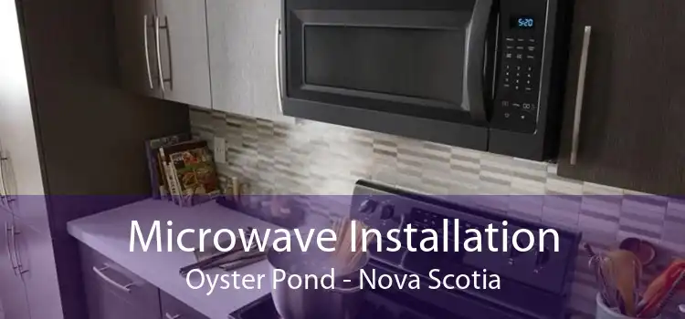 Microwave Installation Oyster Pond - Nova Scotia