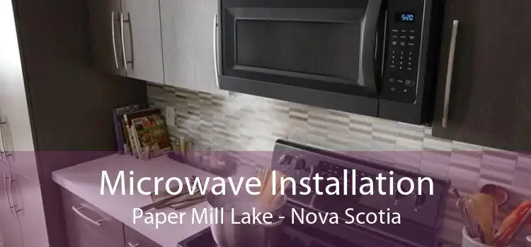 Microwave Installation Paper Mill Lake - Nova Scotia