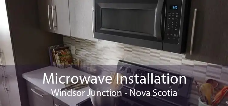 Microwave Installation Windsor Junction - Nova Scotia