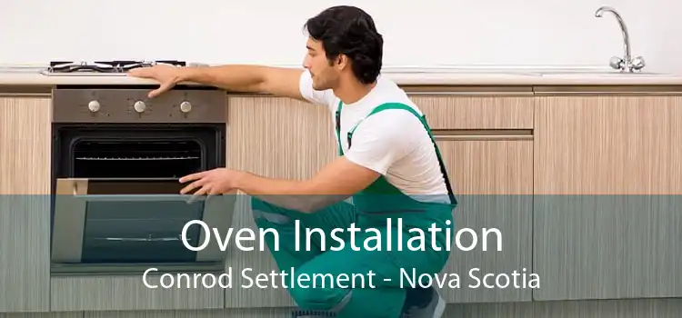 Oven Installation Conrod Settlement - Nova Scotia