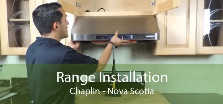Range Installation Chaplin - Nova Scotia