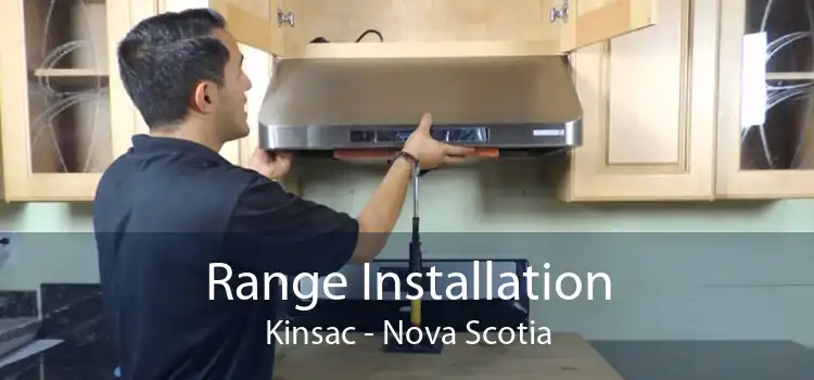 Range Installation Kinsac - Nova Scotia
