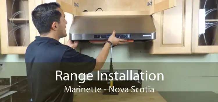 Range Installation Marinette - Nova Scotia