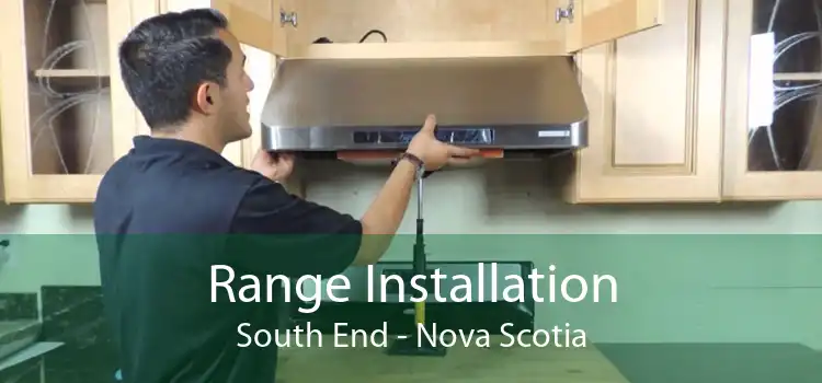 Range Installation South End - Nova Scotia