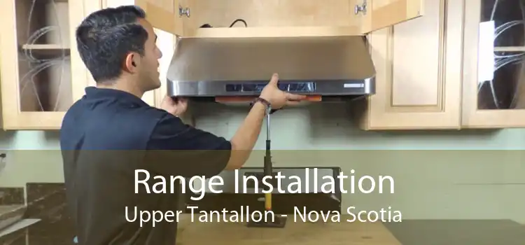 Range Installation Upper Tantallon - Nova Scotia