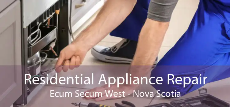 Residential Appliance Repair Ecum Secum West - Nova Scotia