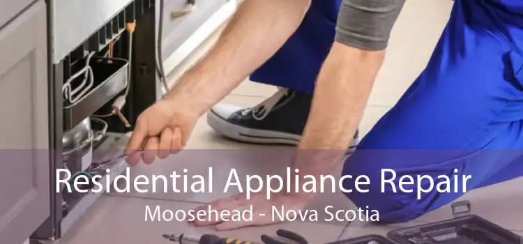 Residential Appliance Repair Moosehead - Nova Scotia