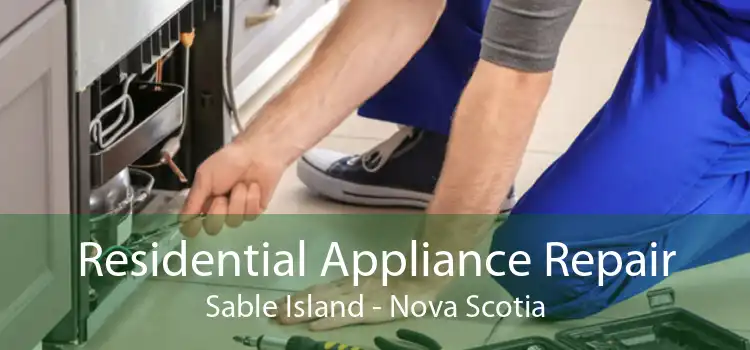 Residential Appliance Repair Sable Island - Nova Scotia