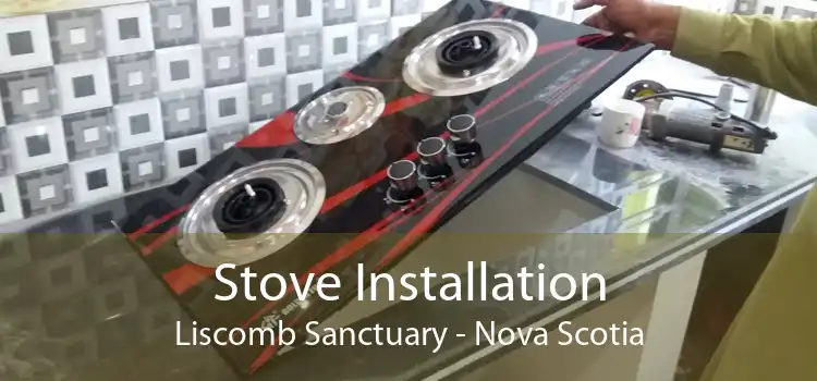 Stove Installation Liscomb Sanctuary - Nova Scotia