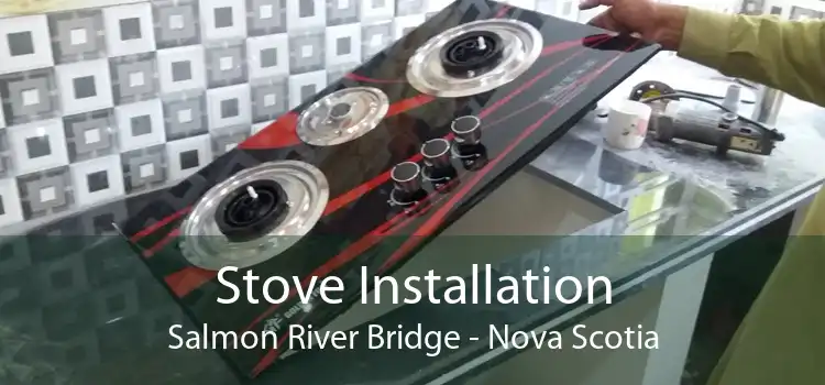 Stove Installation Salmon River Bridge - Nova Scotia