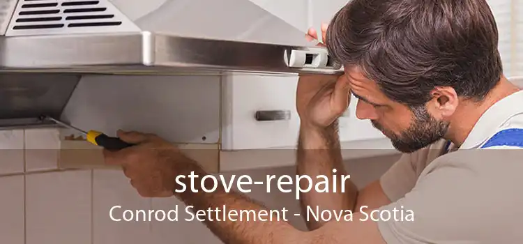 stove-repair Conrod Settlement - Nova Scotia