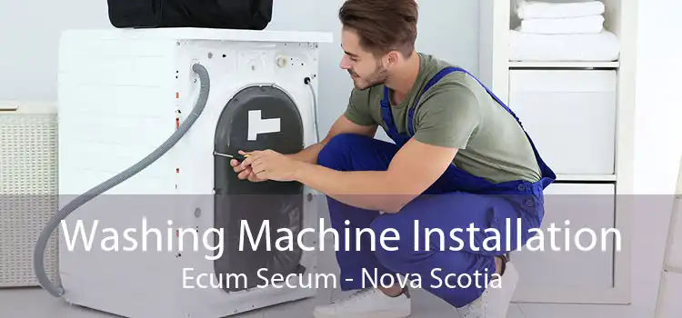 Washing Machine Installation Ecum Secum - Nova Scotia